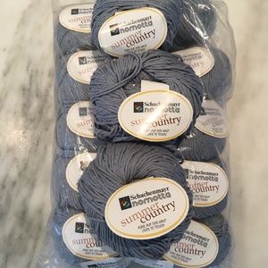 13 Balls of Gray Yarn - Schachenmayr